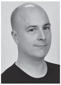 The author portraying "Current-Day-Me": A lean, mean, shelf-stacking machine.